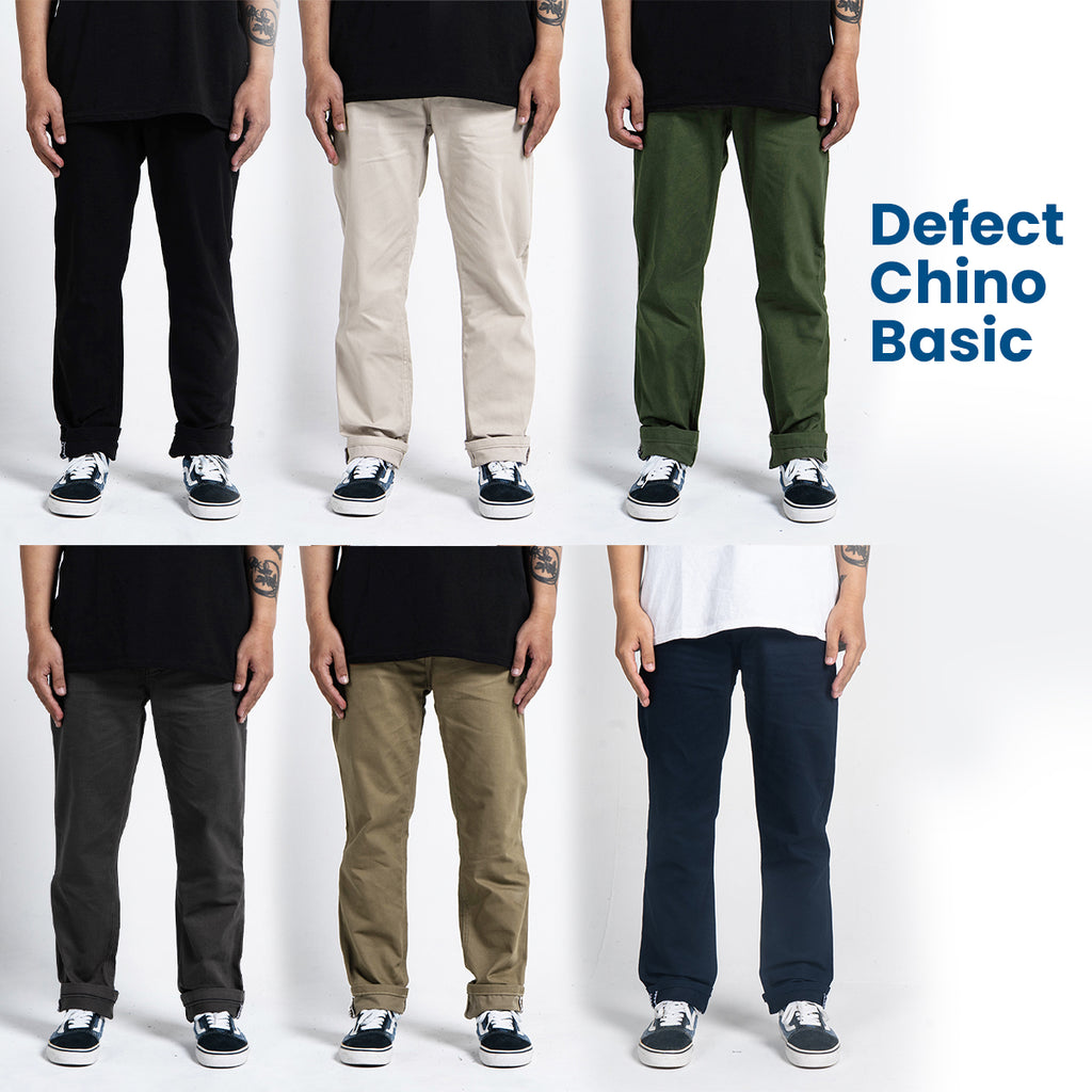 [DEFECT SALE] Chino Long Basic Series