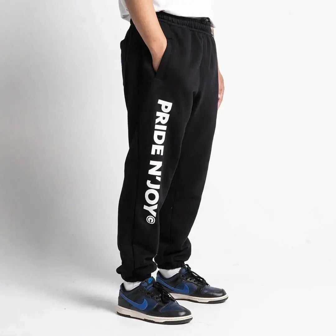Pride N Joy Co - Fleece Long Pants Black - Pride N Joy Co