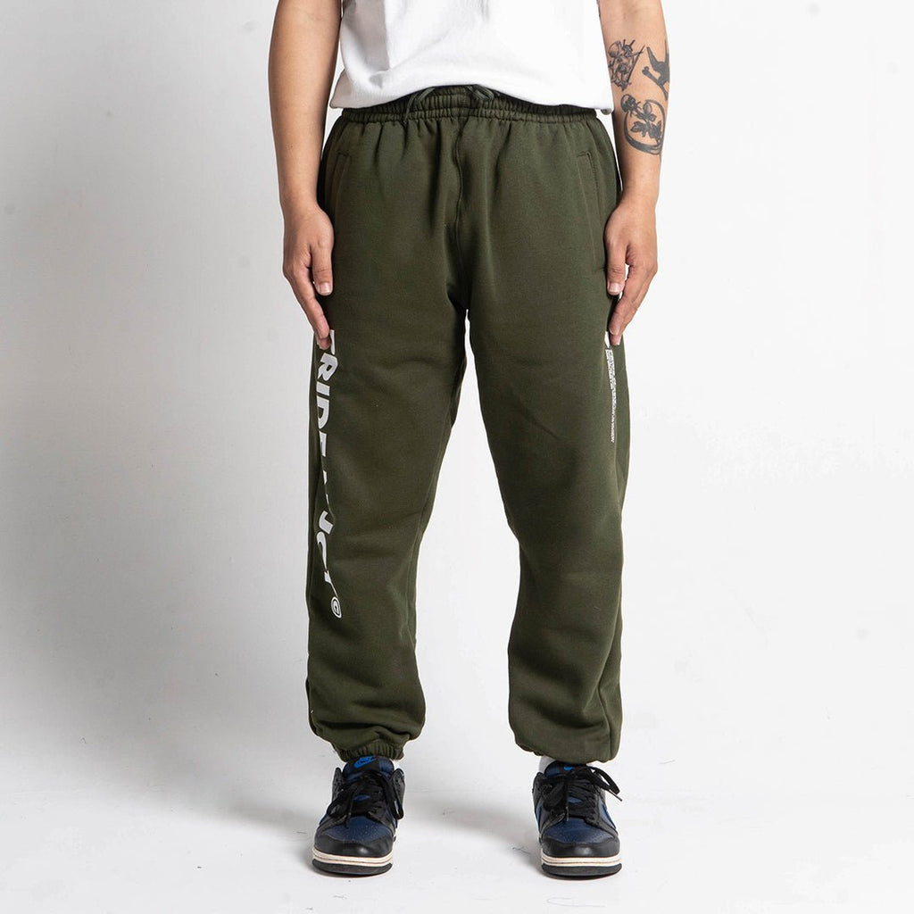 Pride N Joy Co - Fleece Long Pants Green - Pride N Joy Co