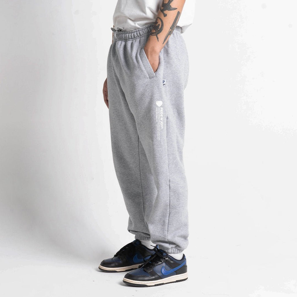 Pride N Joy Co - Fleece Long Pants Grey - Pride N Joy Co