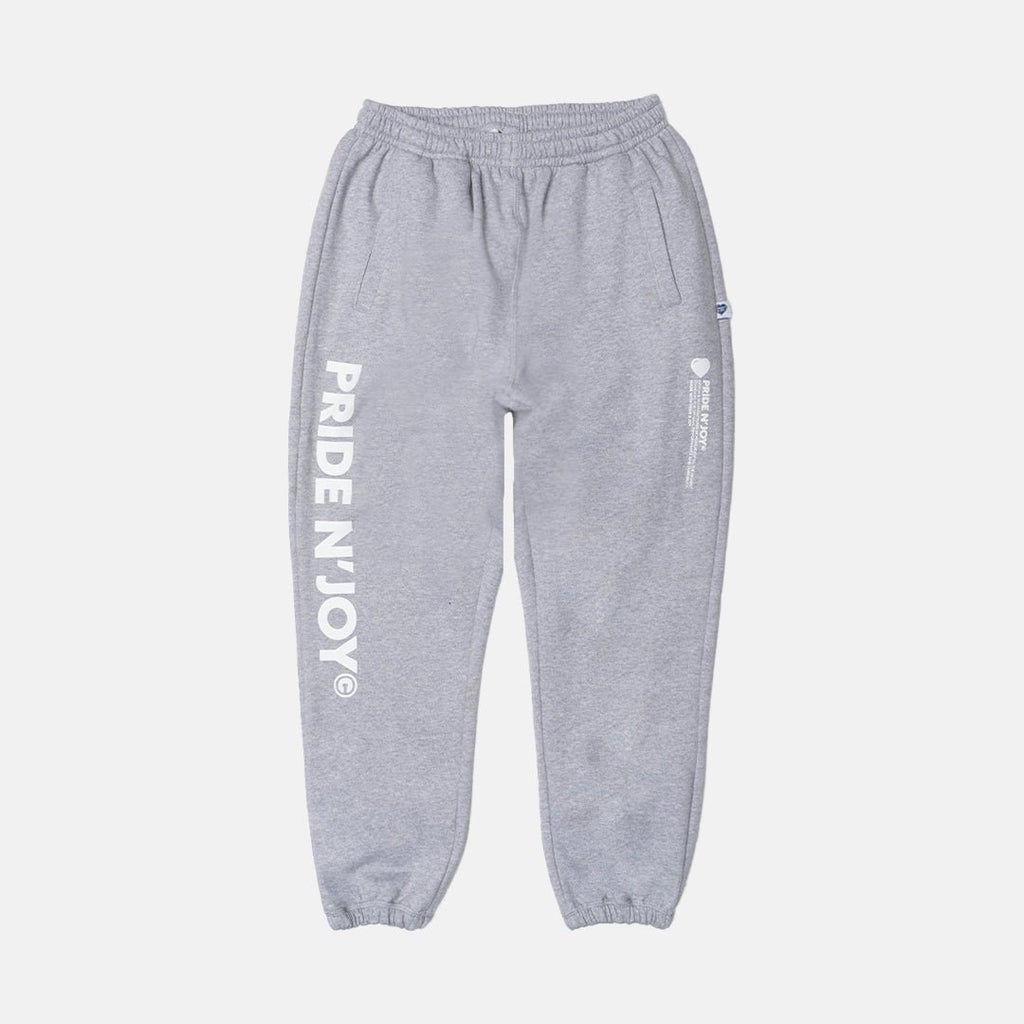 Pride N Joy Co - Fleece Long Pants Grey - Pride N Joy Co