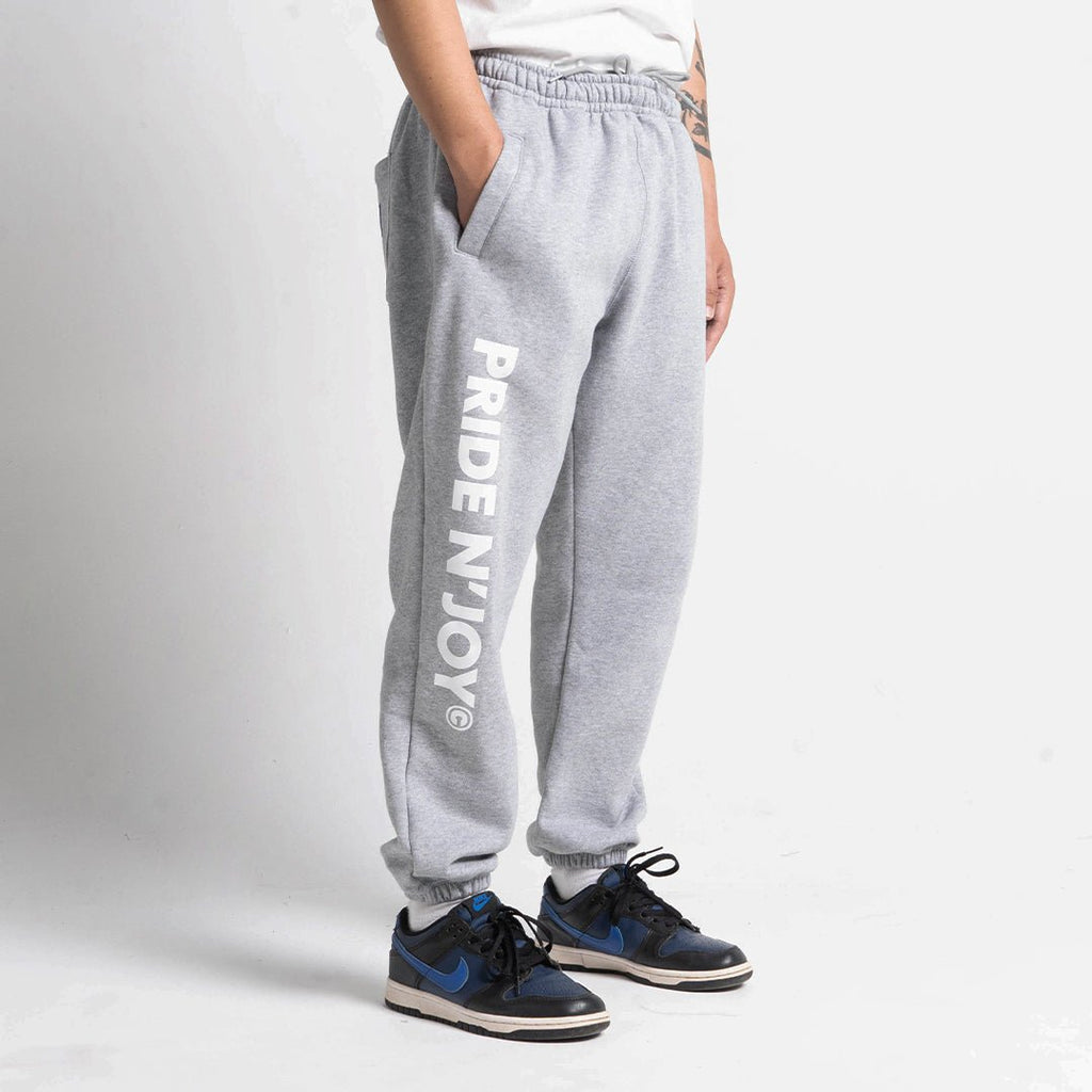 Pride N Joy Co - Fleece Long Pants Grey - Pride N Joy Co