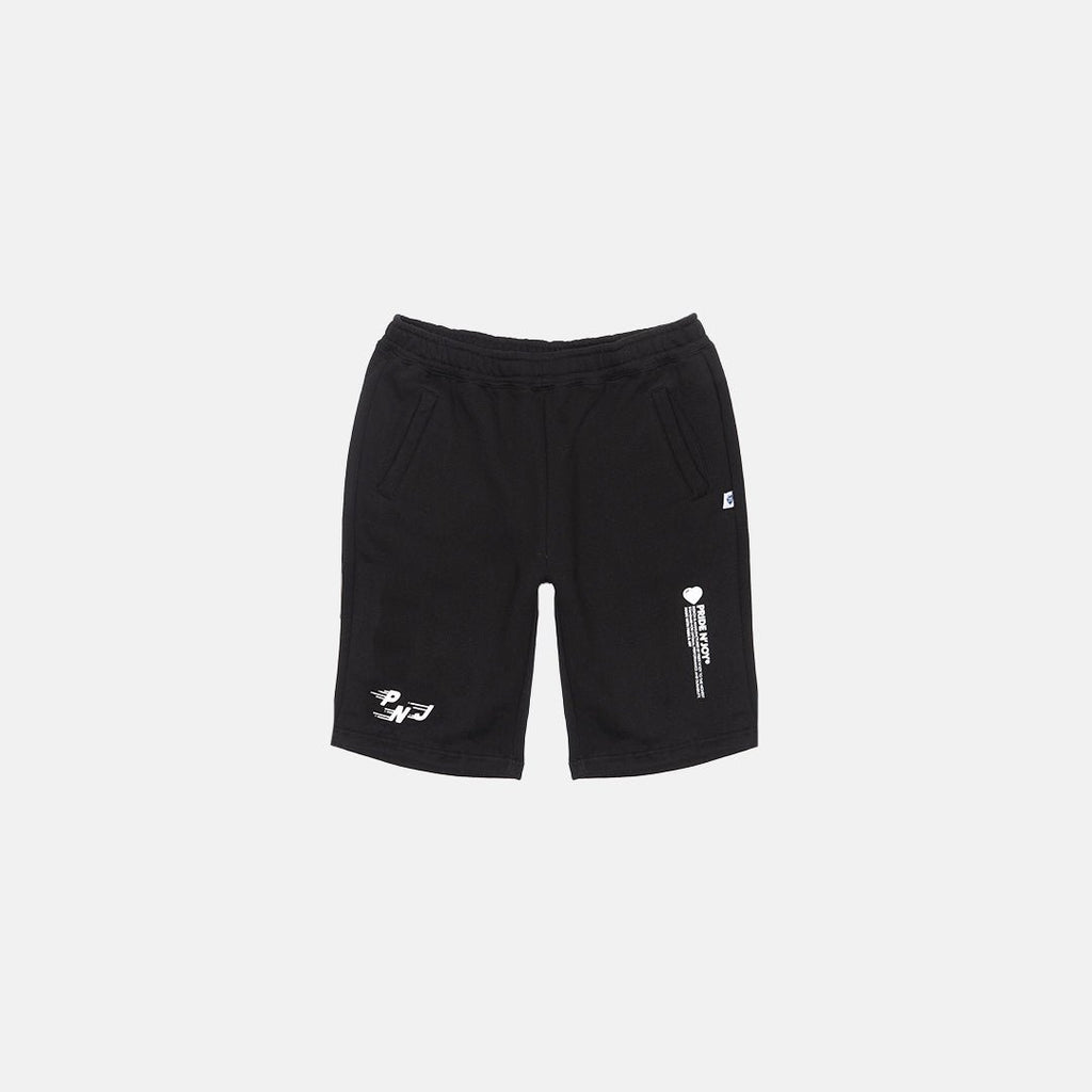 Pride N Joy Co - Fleece Short Pants Black - Pride N Joy Co