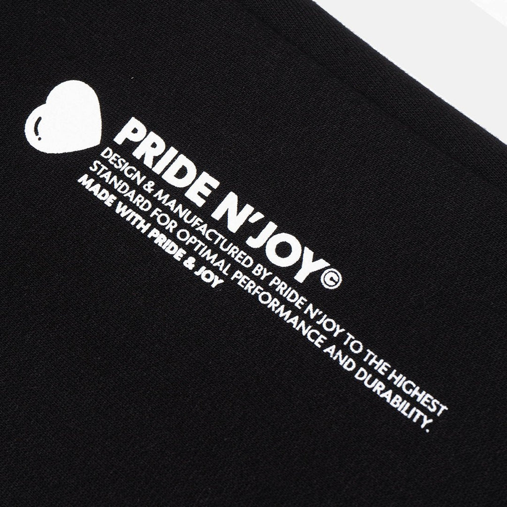 Pride N Joy Co - Fleece Short Pants Black - Pride N Joy Co