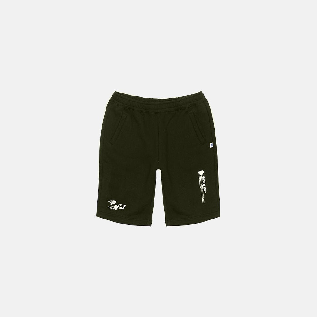 Pride N Joy Co - Fleece Short Pants Green - Pride N Joy Co