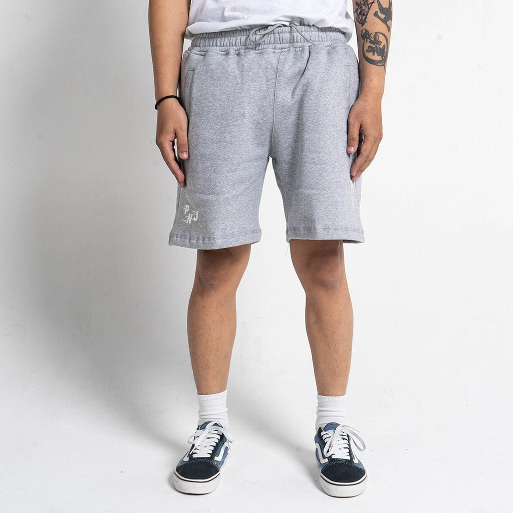 Pride N Joy Co - Fleece Short Pants Grey - Pride N Joy Co