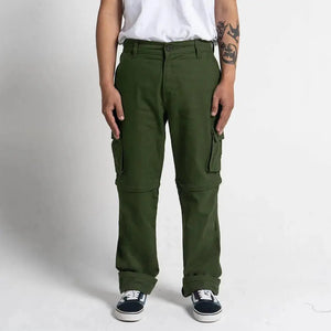 Pride N Joy Co - Green Cargo 2in1 Long Short Pants - Pride N Joy Co