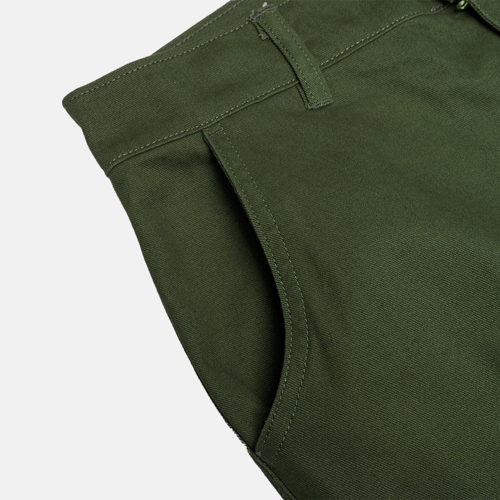 Pride N Joy Co - Green Cargo Basic Pants - Pride N Joy Co