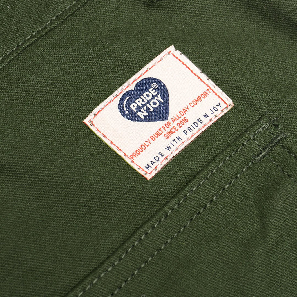 Pride N Joy Co - Green Cargo Basic Pants - Pride N Joy Co