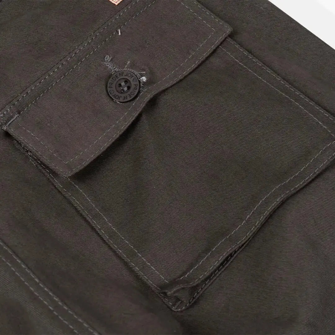 Pride N Joy Co - Grey Cargo 2in1 Long Short Pants - Pride N Joy Co