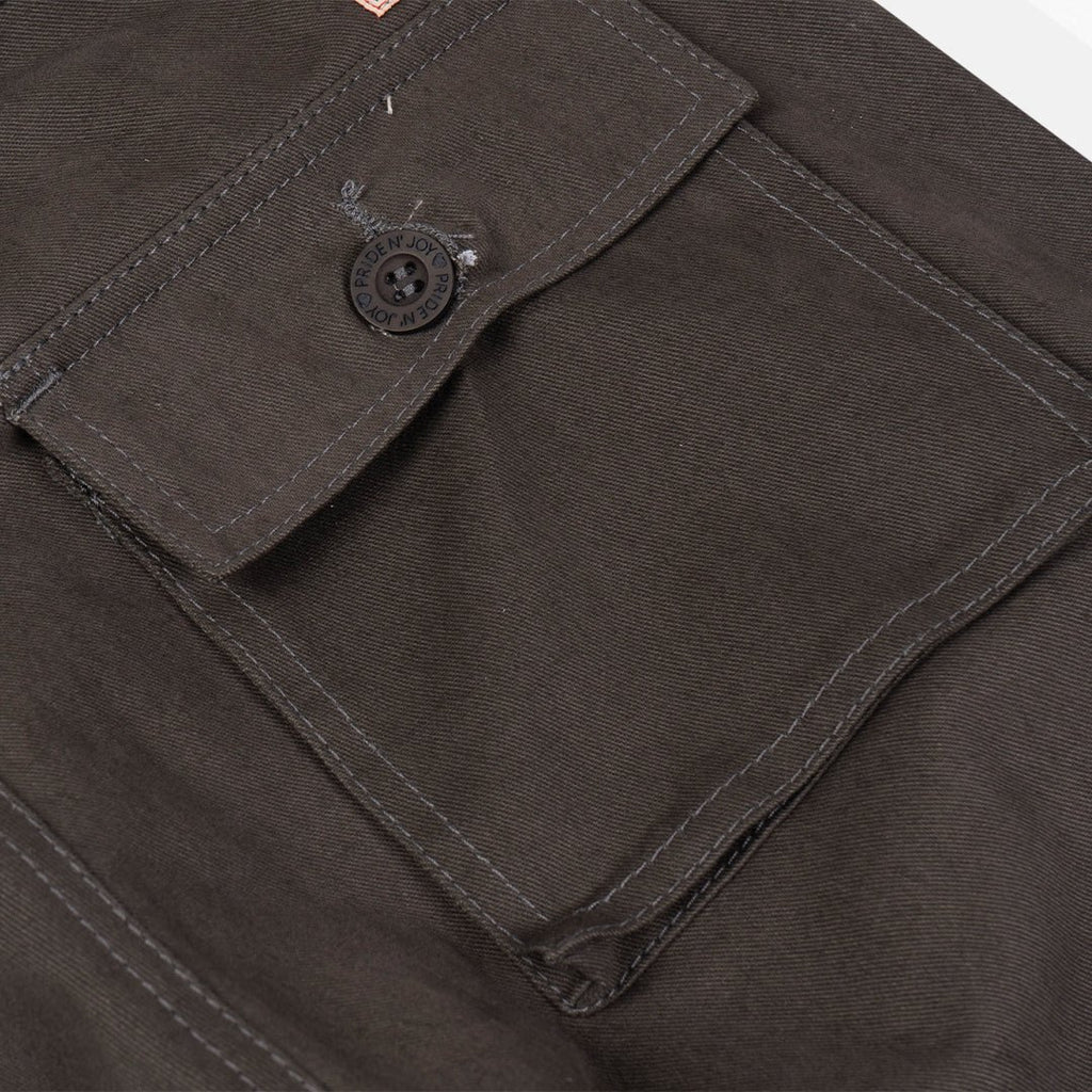 Pride N Joy Co - Grey Cargo 2in1 Long Short Pants - Pride N Joy Co