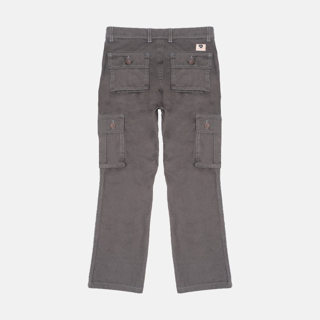 Pride N Joy Co - Grey Cargo Basic Pants - Pride N Joy Co