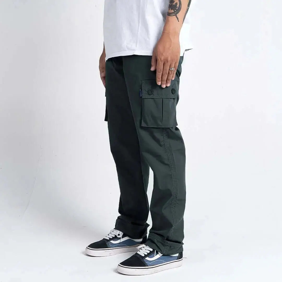 Pride N Joy Co - Grey Cargo Pants Rangers Slim - Pride N Joy Co