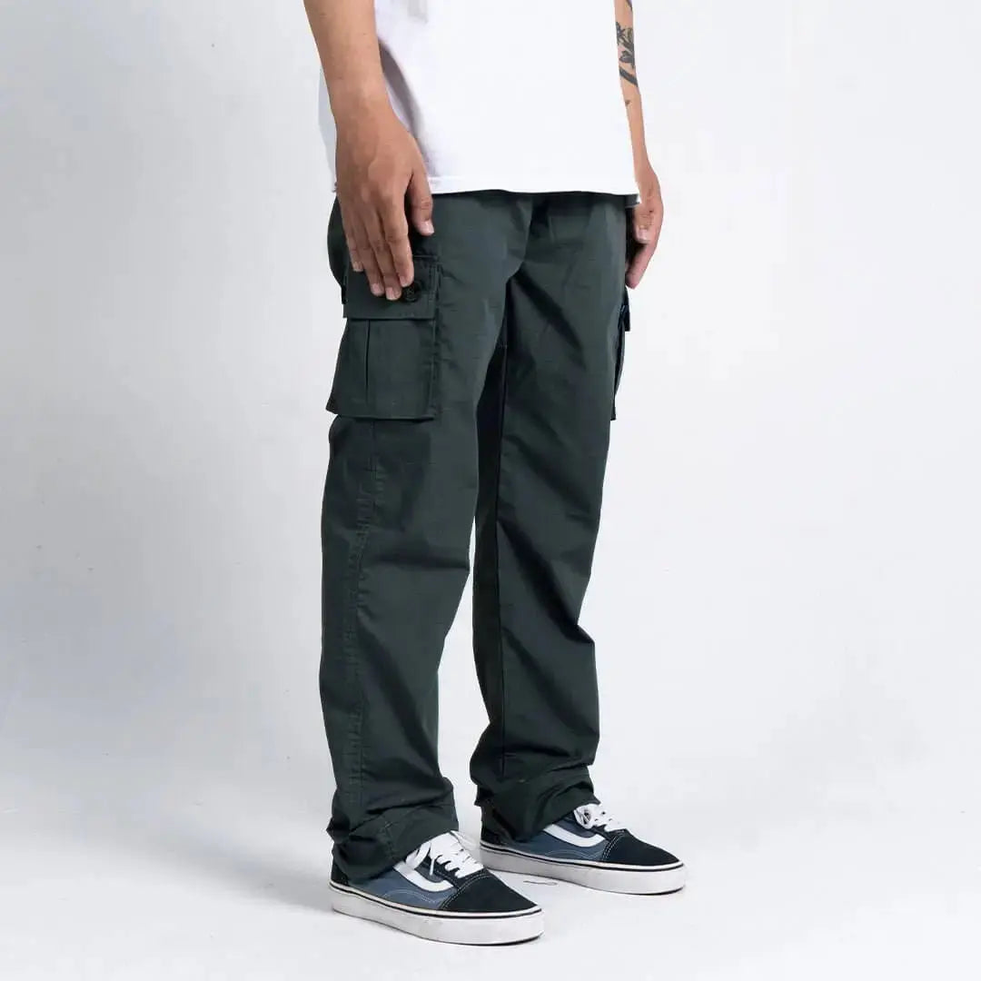 Pride N Joy Co - Grey Cargo Pants Rangers Slim - Pride N Joy Co