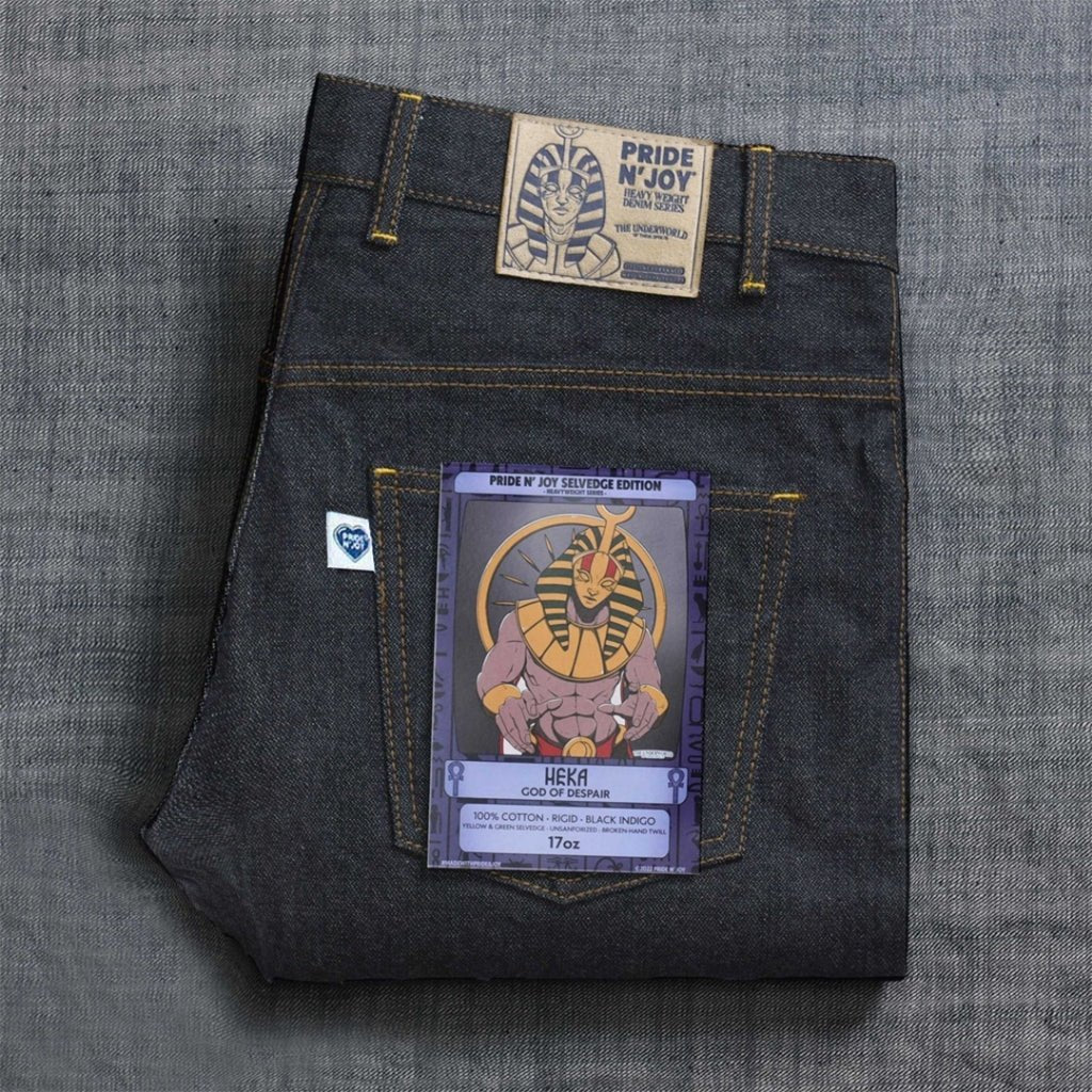 Heka 17 Oz Heavyweight Selvedge Denim - Pride N Joy Co