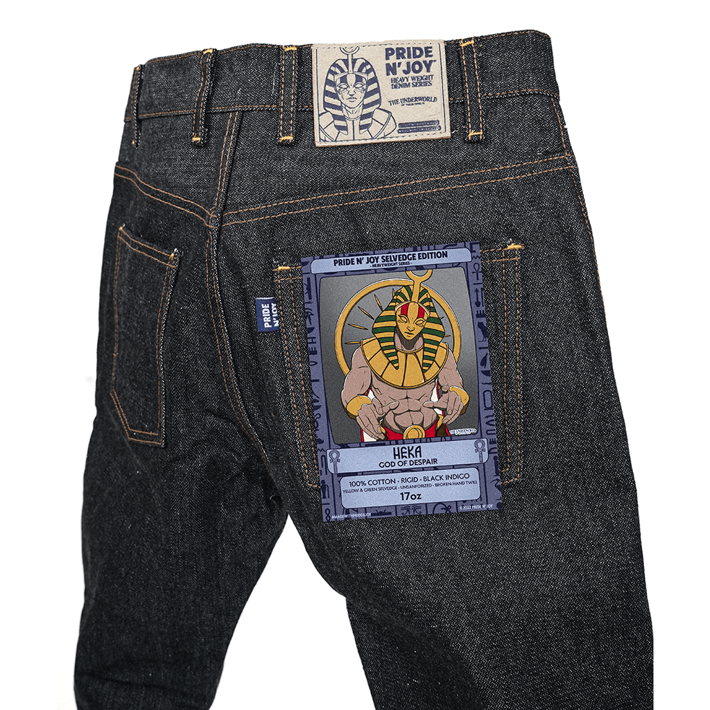 Heka 17 Oz Heavyweight Selvedge Denim - Pride N Joy Co