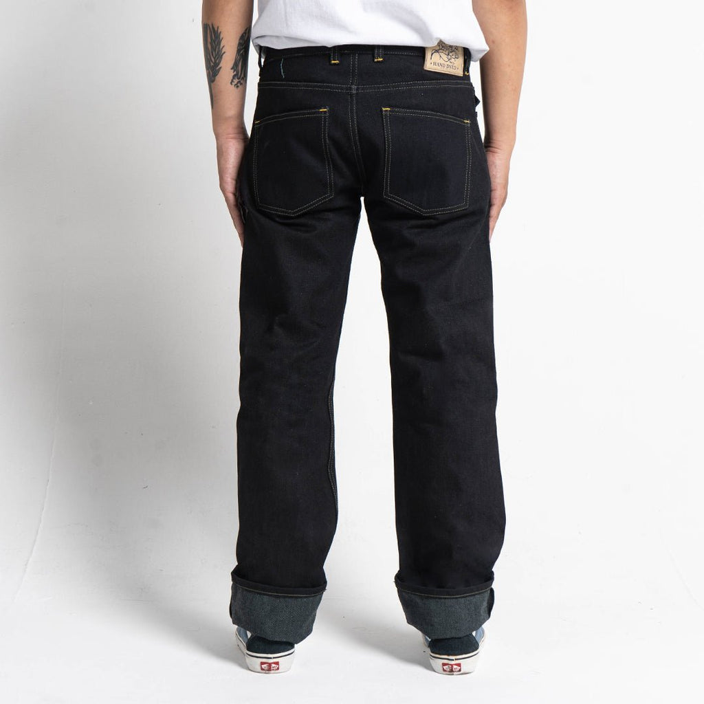 Jelawe Bark 17 Oz Dyed Selvedge Heavyweight Denim - Pride N Joy Co