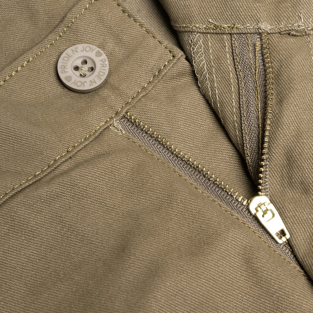 Khaki Cargo Basic Pants - Pride N Joy Co