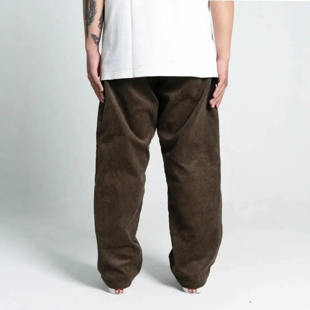 Pride N Joy Co - Long Corduroy Pants Wide Fit - Pride N Joy Co