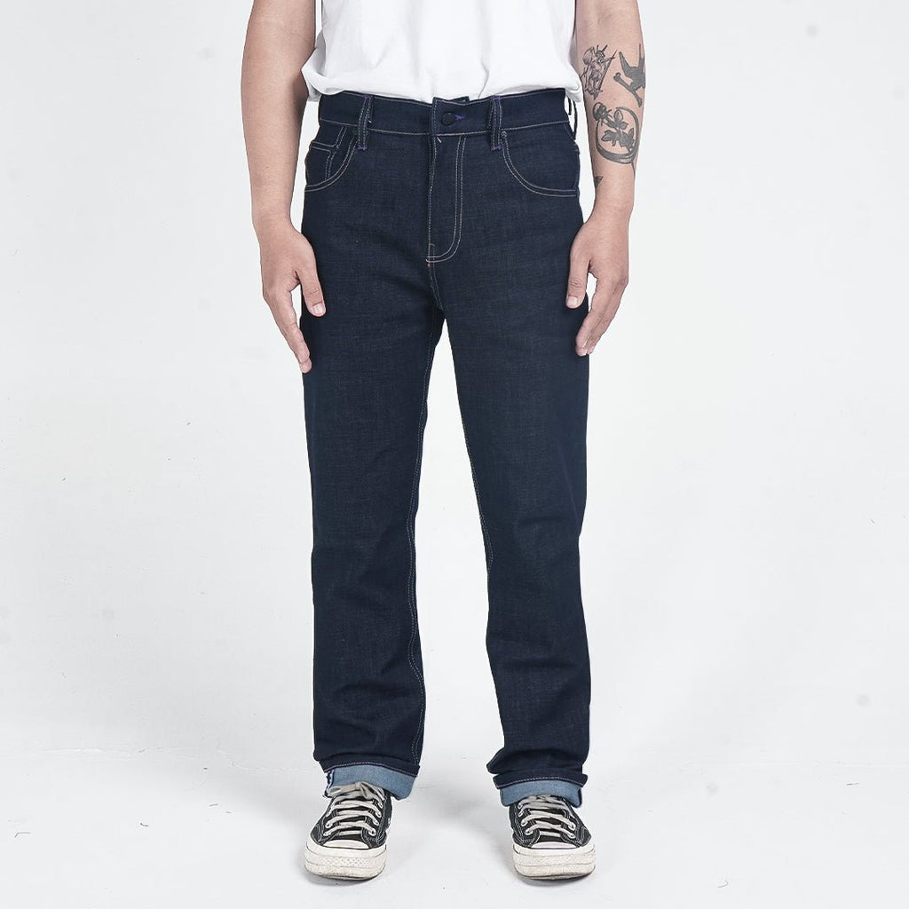 Pride N Joy Co - Loretta Raw Denim Pants - Pride N Joy Co