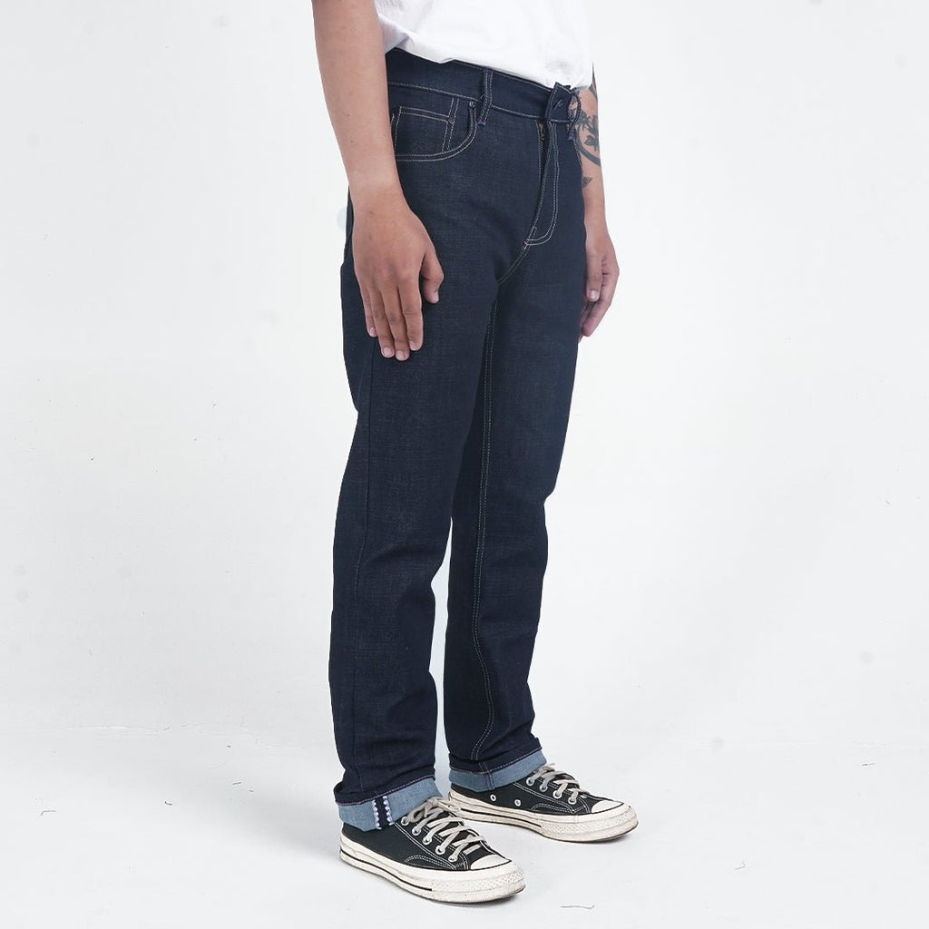 Pride N Joy Co - Loretta Raw Denim Pants - Pride N Joy Co