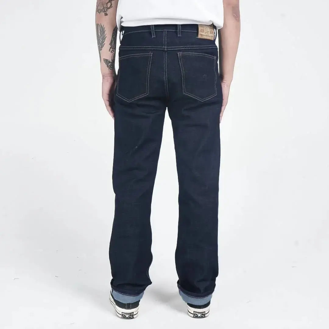 Pride N Joy Co - Loretta Raw Denim Pants - Pride N Joy Co