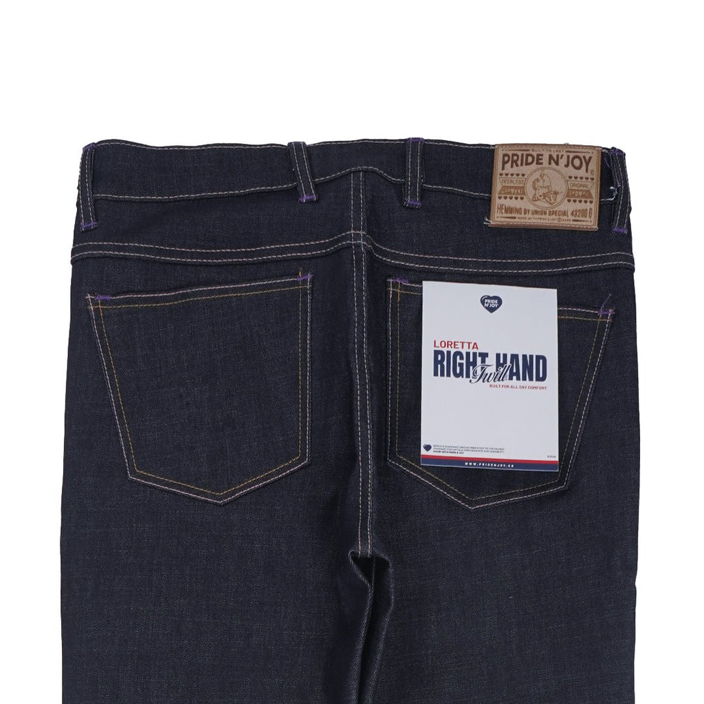 Pride N Joy Co - Loretta Raw Denim Pants - Pride N Joy Co