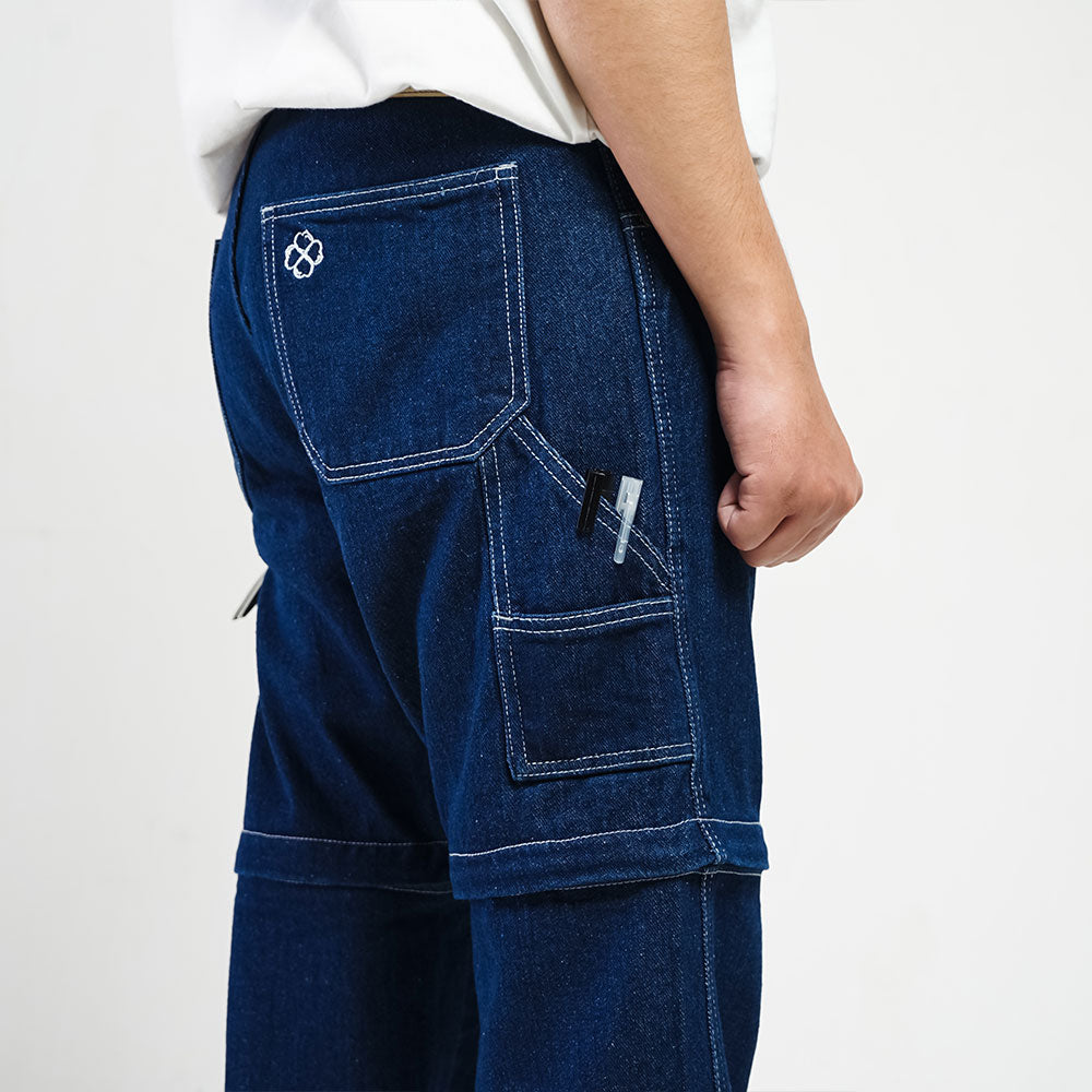 Harwood Denim Long Short 2 in 1 Pants