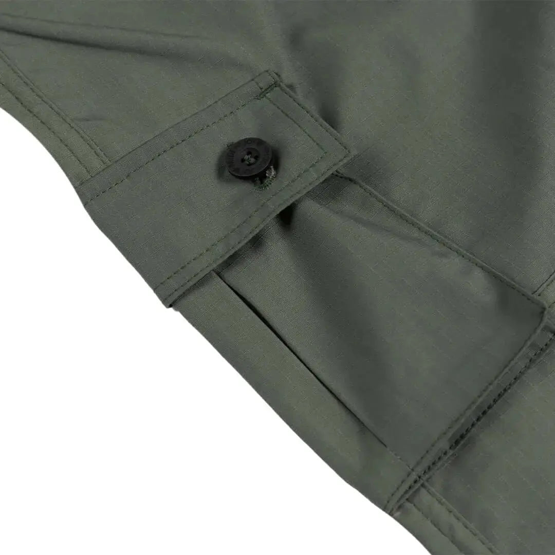 Pride N Joy Co - Olive Cargo Pants Rangers Loose - Pride N Joy Co