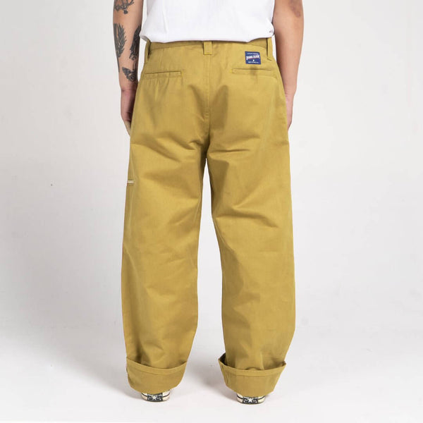 Pride N Joy Co - Selvedge Chino Pants Cream - Pride N Joy Co