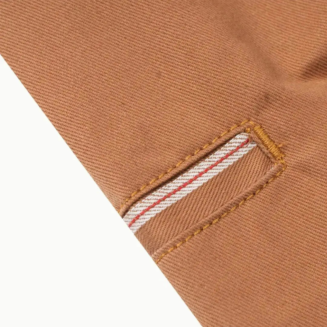 Pride N Joy Co - Selvedge Chino Pants Khaki - Pride N Joy Co