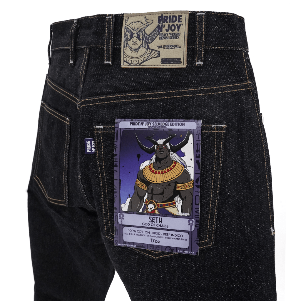 Seth 17 Oz Heavyweight Selvedge Denim - Pride N Joy Co