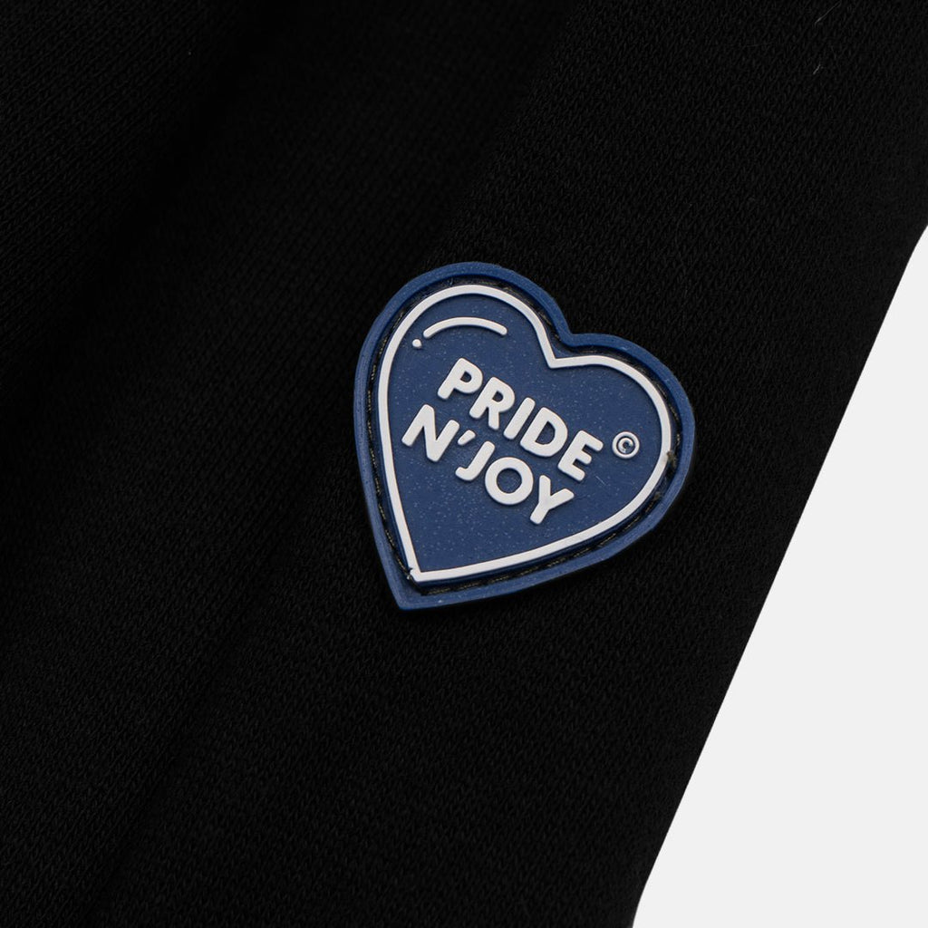 Pride N Joy Co - Sign Half Zip Sweatshirt Black - Pride N Joy Co