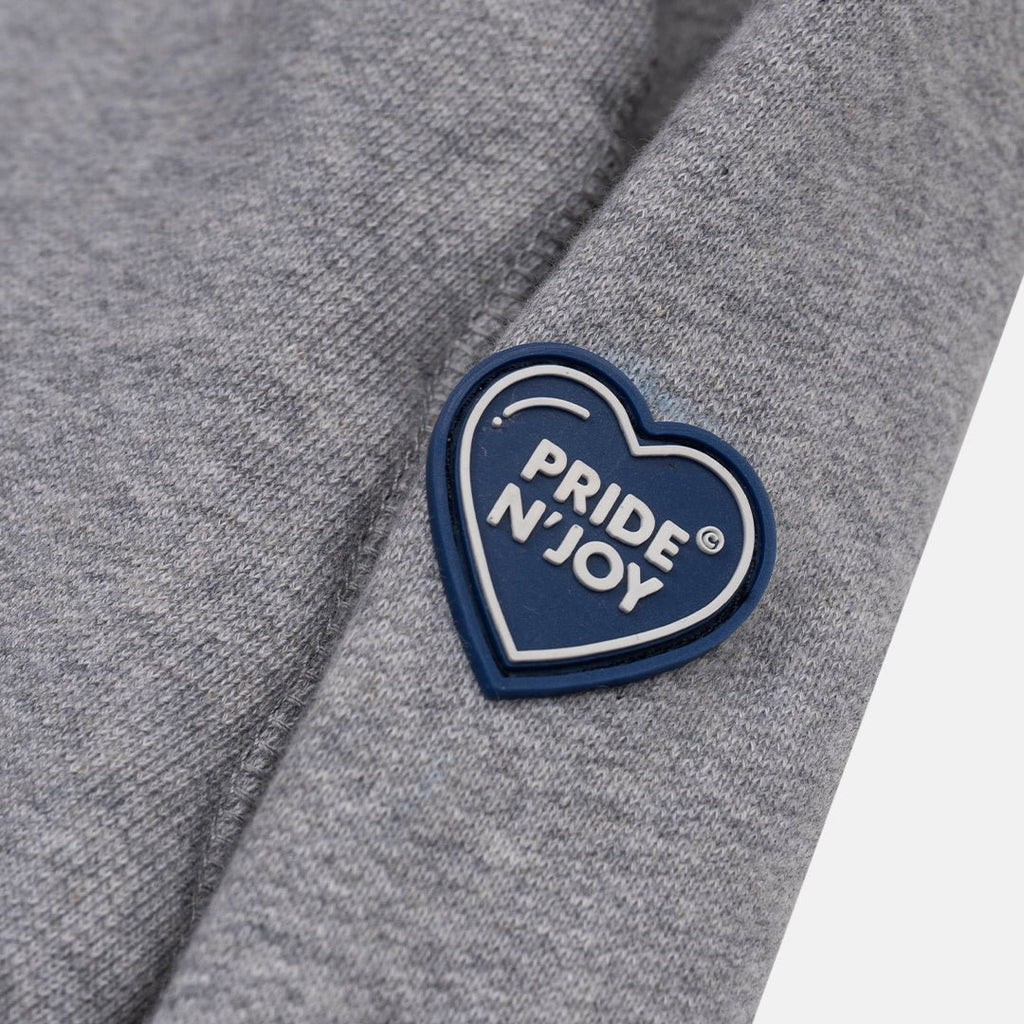 Sign Half Zip Sweatshirt Grey - Pride N Joy Co