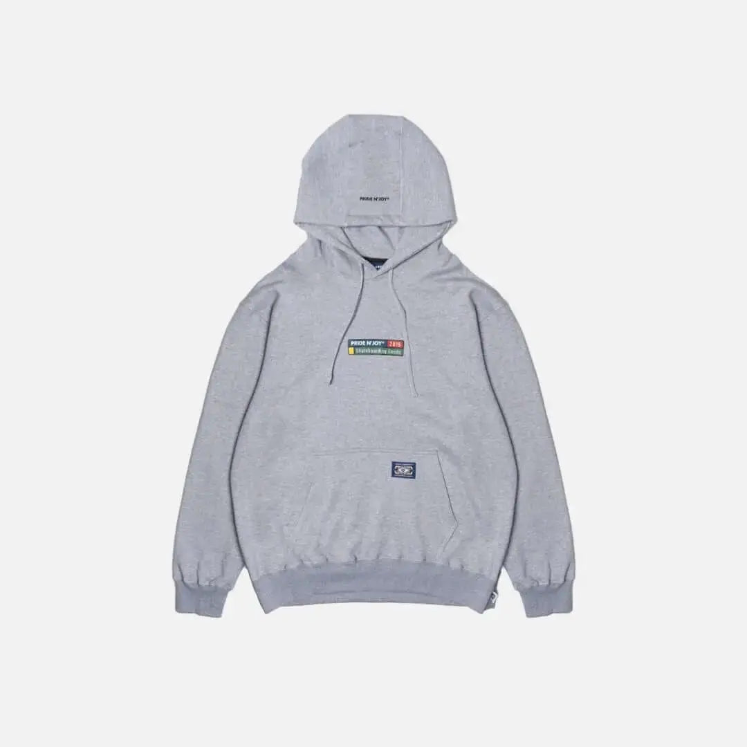 Pride N Joy Co - Skateboarding Goods Hoodie Grey - Pride N Joy Co