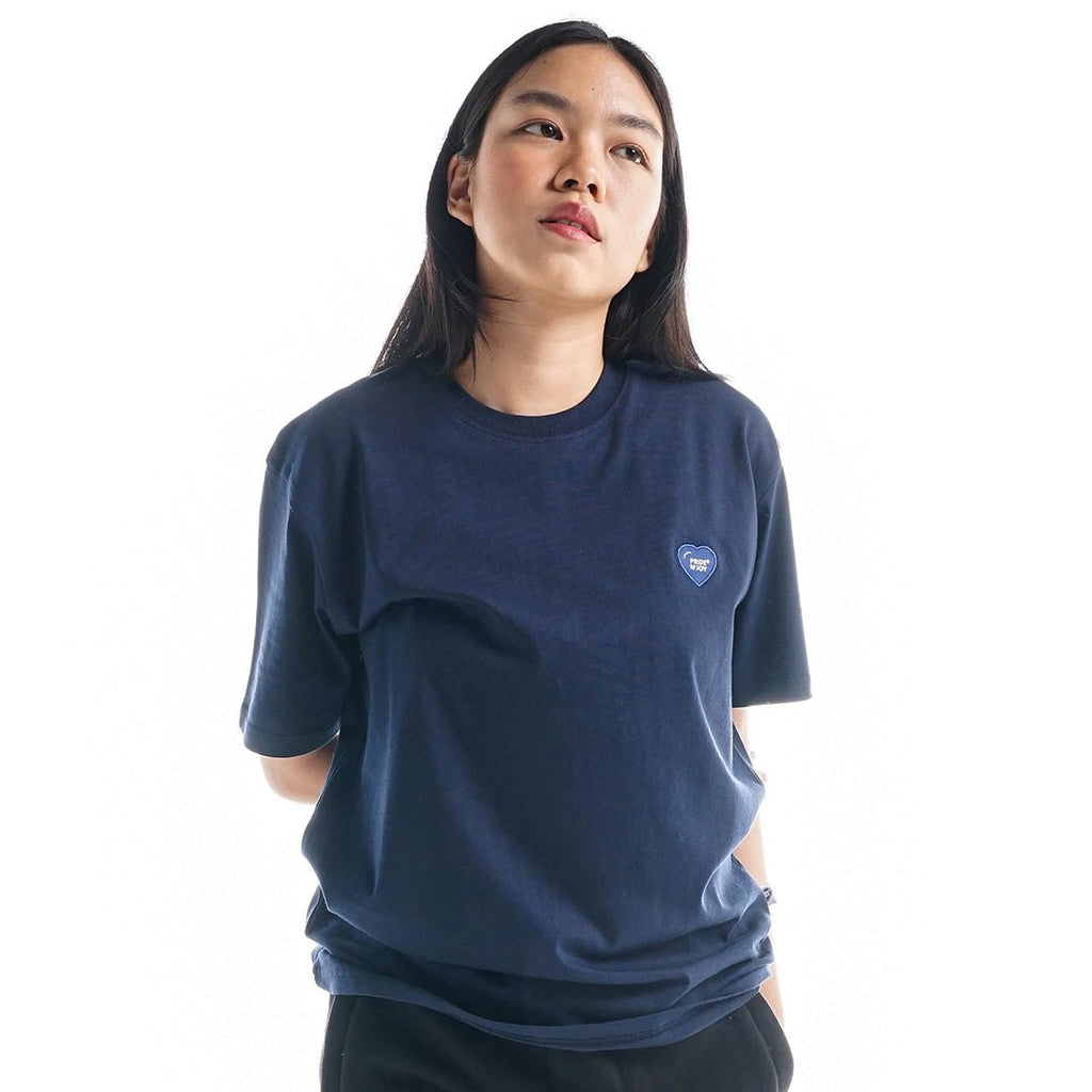 Pride N Joy Co - T-Shirt Basic Oversized Navy - Pride N Joy Co