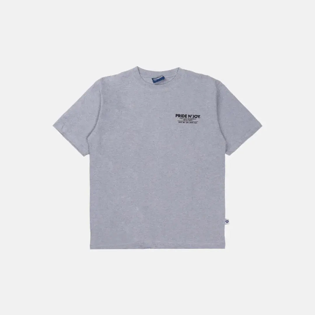 Pride N Joy Co - T-Shirt Graphic Across The Pond Tee Grey - Pride N Joy Co