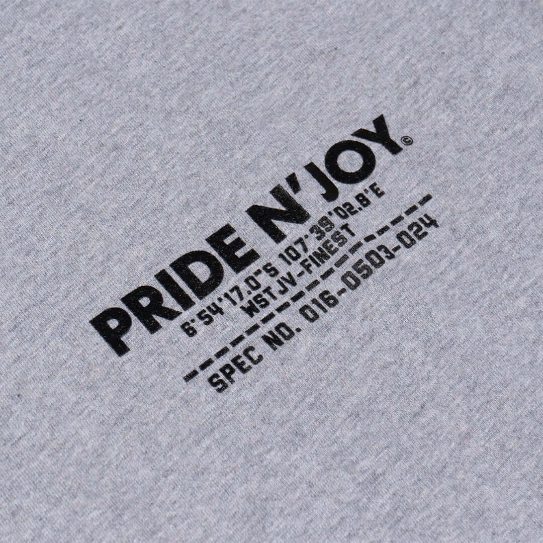 Pride N Joy Co - T-Shirt Graphic Across The Pond Tee Grey - Pride N Joy Co