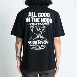 Pride N Joy Co - T-Shirt Graphic All Good Tee Black - Pride N Joy Co