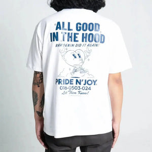 Pride N Joy Co - T-Shirt Graphic All Good Tee White - Pride N Joy Co