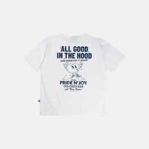 Pride N Joy Co - T-Shirt Graphic All Good Tee White - Pride N Joy Co