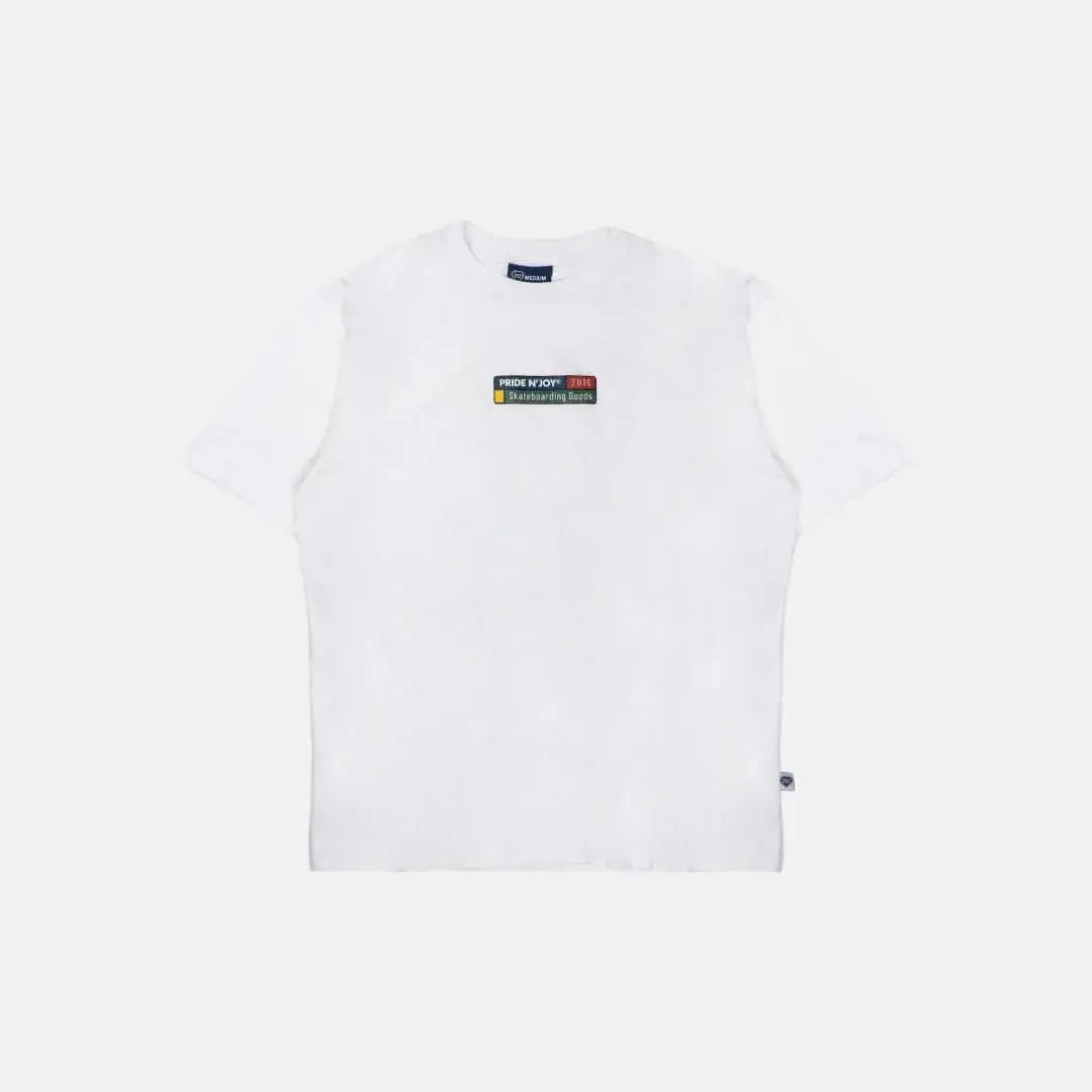 Pride N Joy Co - T-Shirt Graphic Skateboarding Goods Tee White - Pride N Joy Co