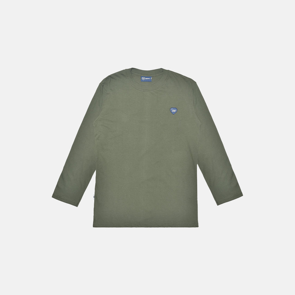 Pride N Joy Co - T-Shirt Long Sleeve Basic Green - Pride N Joy Co