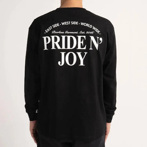 Pride N Joy Co - T-Shirt Longsleeve PNJ Rouman Black - Pride N Joy Co