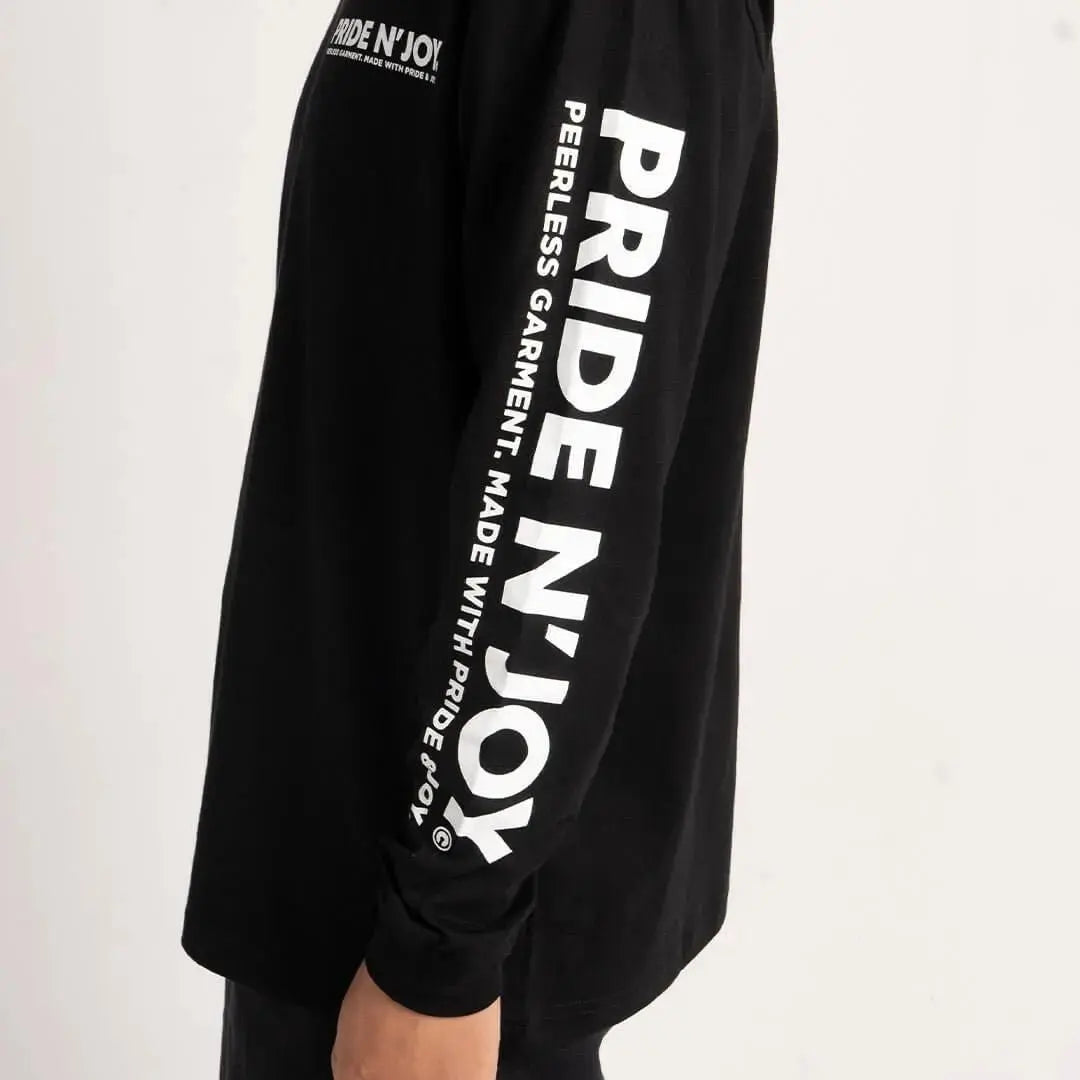 Pride N Joy Co - T-Shirt Longsleeve Pride N'Joy Black - Pride N Joy Co