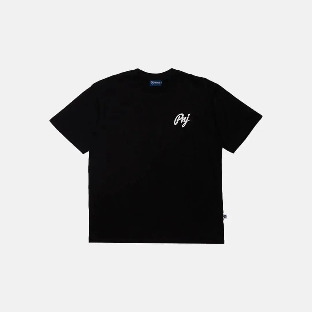 Pride N Joy Co - T-Shirt PNJ Skrip Box Black - Pride N Joy Co