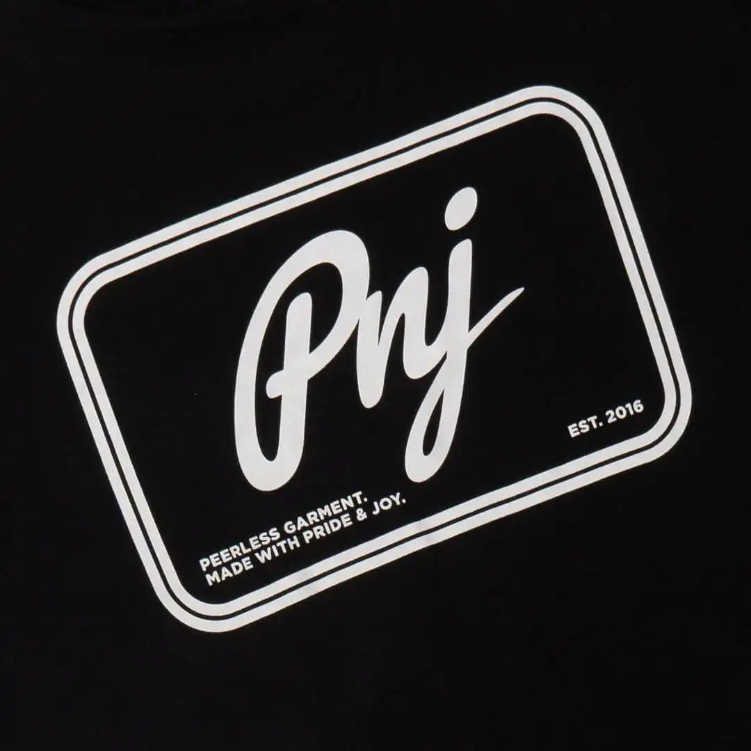 Pride N Joy Co - T-Shirt PNJ Skrip Box Black - Pride N Joy Co