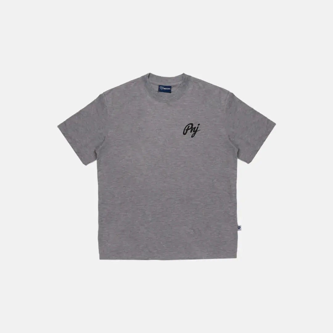 Pride N Joy Co - T-Shirt PNJ Skrip Box Grey - Pride N Joy Co