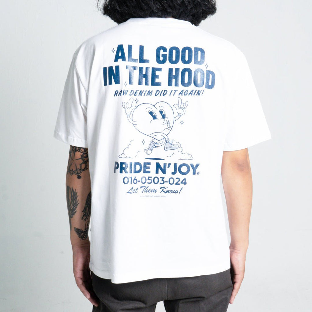 Pride N Joy Co - T-Shirt Regular Fit Combed Graphic All Good Tee - Pride N Joy Co