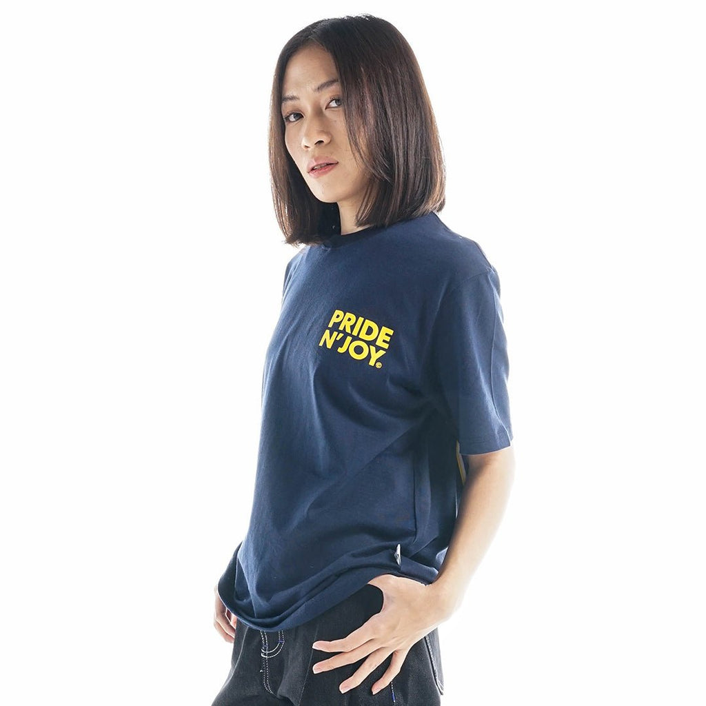 Pride N Joy Co - T-Shirt Tiger Skateboarding Navy - Pride N Joy Co